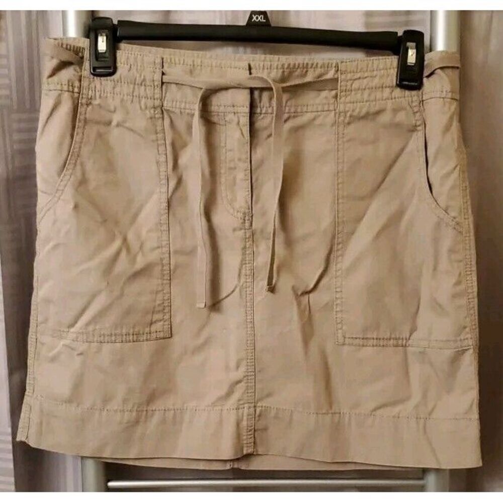 Ann Taylor LOFT‎ Womens Skirt Size 10 Tan Straight Career Office 17"